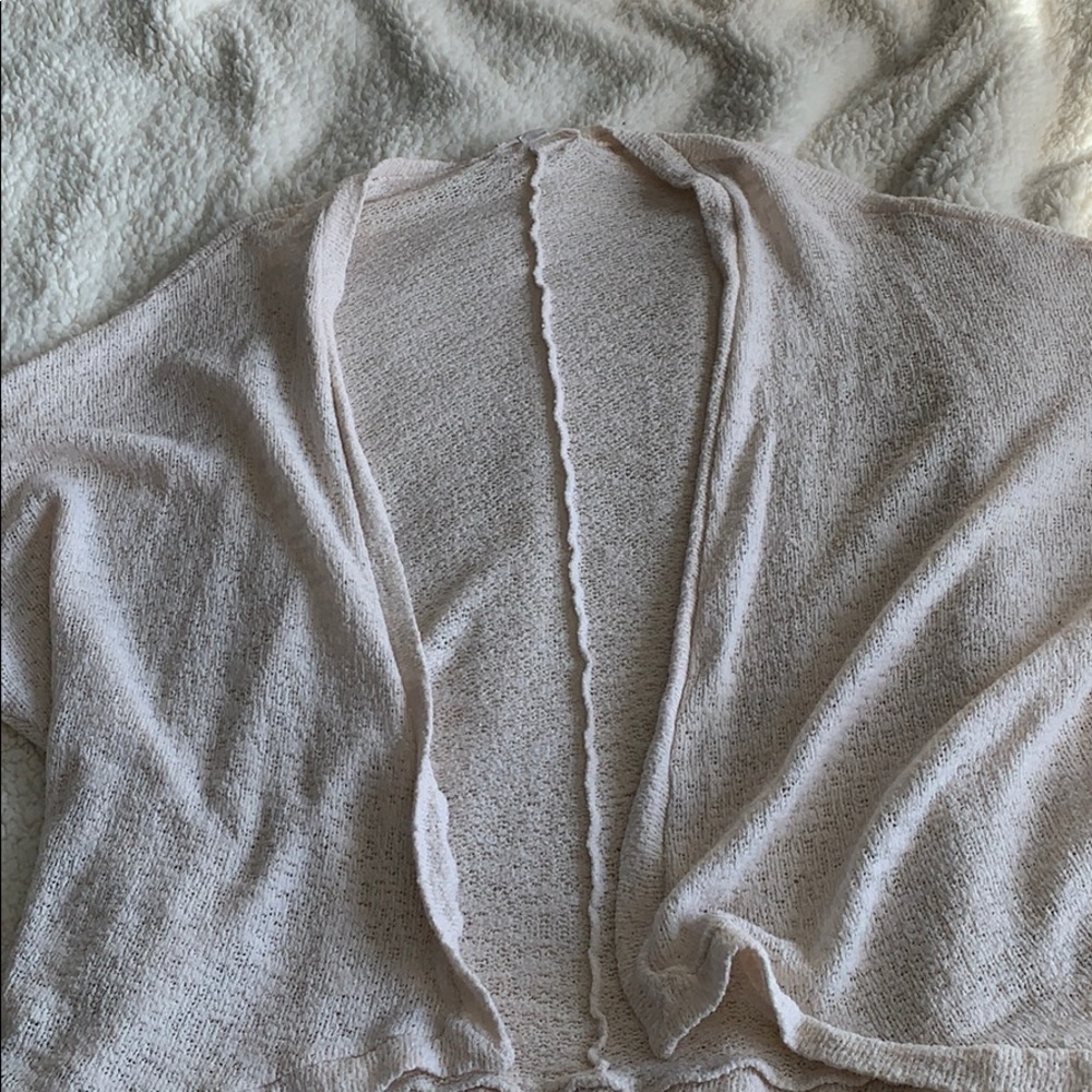 Cream sweater